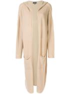 Woolrich Long-line Cardigan - Neutrals