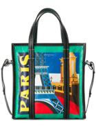 Balenciaga Bazar Paris Shopper S - Green