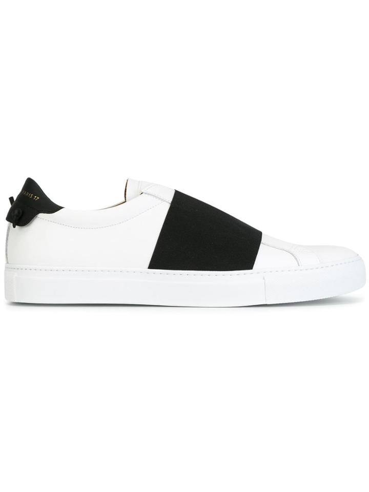 Givenchy Elasticated Strap Sneakers - White