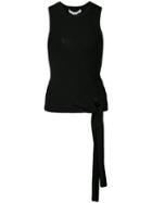 Autumn Cashmere Knot Detail Top - Black