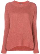 Etro Long Sleeved Knit Top - Pink & Purple