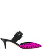 Marc Ellis Leopard Kitten Pumps - Pink