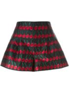 Red Valentino Cherry Jacquard Shorts