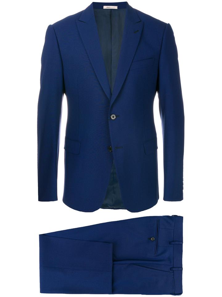 Armani Collezioni Two Piece Formal Suit - Blue