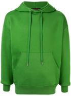 Caban Drawstring Hooded Sweater - Green