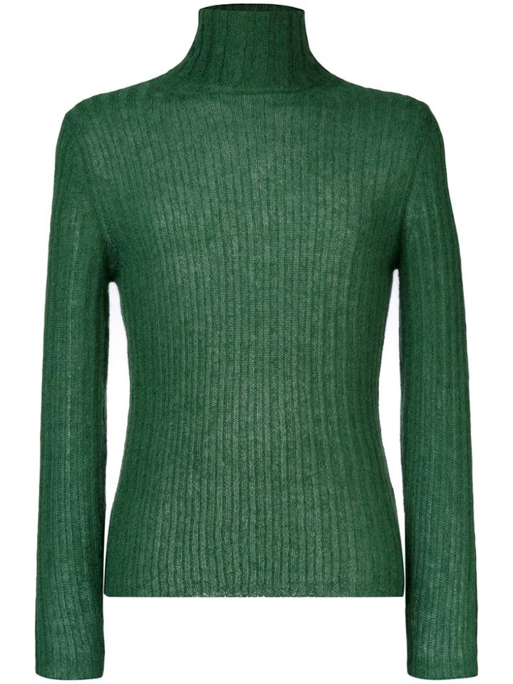 Mp Massimo Piombo Roll Neck Jumper - Green
