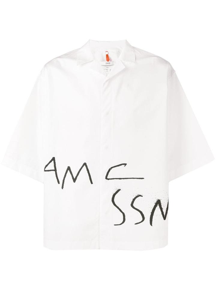 Oamc Logo Print Shirt - White