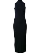 Dion Lee 'shadow Rib' Dress, Women's, Size: 12, Black, Nylon/spandex/elastane/viscose