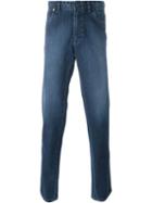 Brioni Regular Jeans, Men's, Size: 41, Blue, Cotton/spandex/elastane