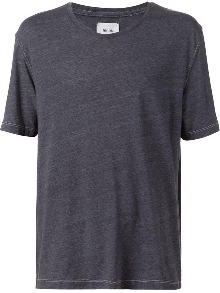 Fadeless Boxy Fit T-shirt, Men's, Size: Xl, Blue, Cotton/polyester/rayon