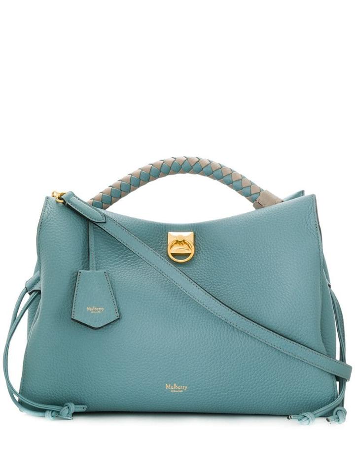 Mulberry Iris Heavy Grain Tote Bag - Green