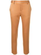 Estnation Cropped Tailored Trousers - Brown