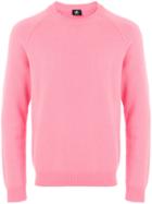 Ps By Paul Smith Crew Neck Sweater - Pink & Purple