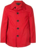 Comme Des Garçons Pre-owned Button Front Jacket - Red