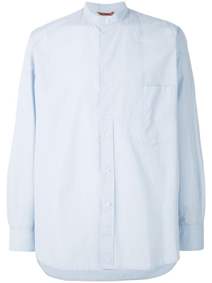 Barena Round Neck Shirt - Blue