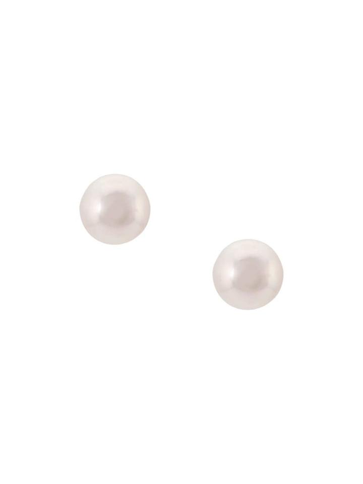 Baggins 14kt White Gold Akoya Pearl Studs