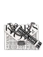 Michael Michael Kors Logo Cross Body Bag - White