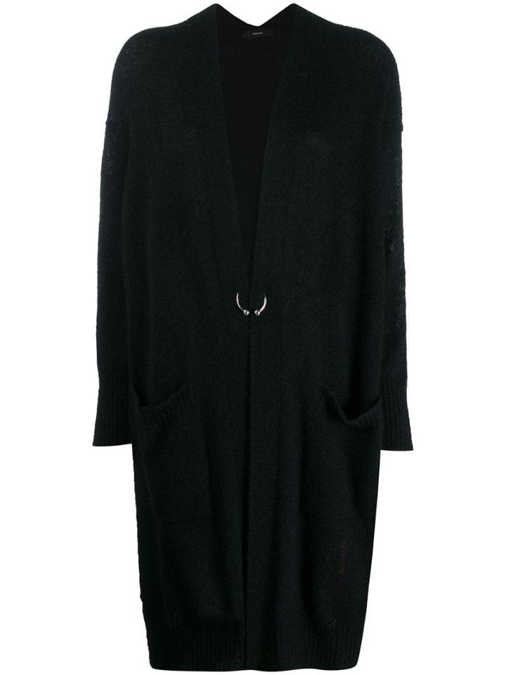 Diesel Pierced Cardigan - Black