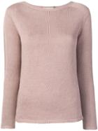Max Mara Studio Fine Knit Jumper - Pink