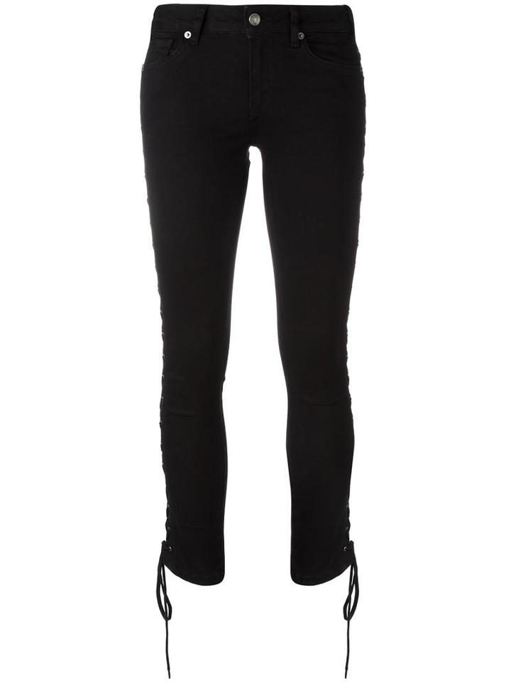 Raiine 'steller' Jeans, Women's, Size: 25, Black, Cotton/spandex/elastane