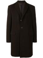 Z Zegna Boxy Single-breasted Coat - Brown
