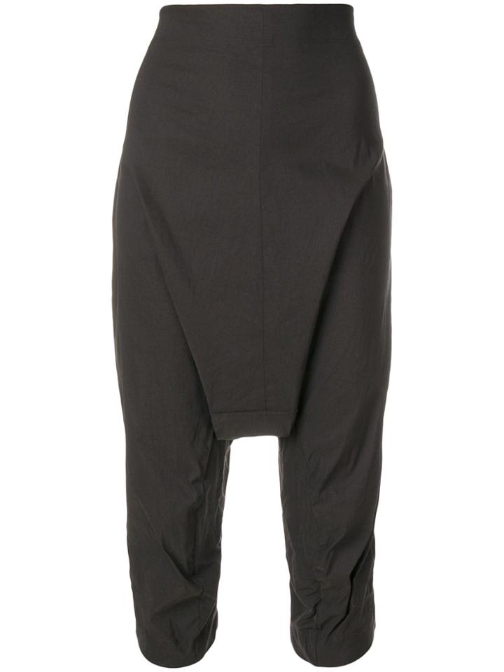 Rundholz Amethyst Drop Crotch Trousers - Brown