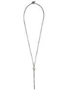 Henson Carved Spike Pendant Necklace, Adult Unisex, Metallic
