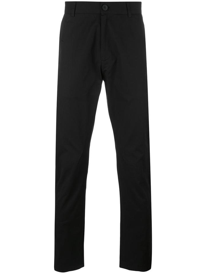 Isabel Benenato Five Pocket Chinos, Men's, Size: 32, Black, Cotton
