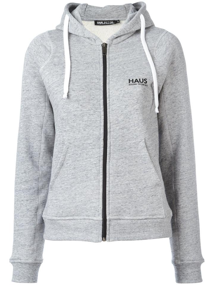 Haus By Ggdb - Classic Zipped Hoodie - Women - Cotton - M, Women's, Grey, Cotton