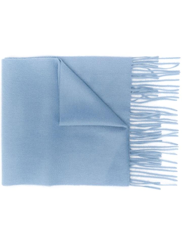 Mulberry Cashmere Scarf - Blue