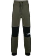 The North Face Colour Block Track Pants - Green