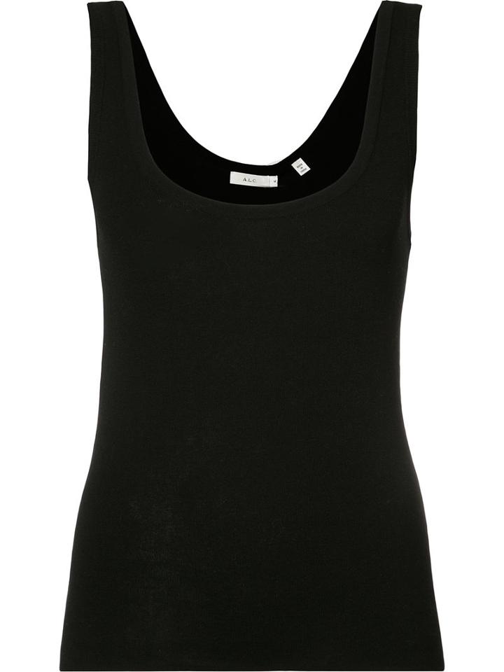 A.l.c. - Beckett Top - Women - Cotton/polyamide - L, Women's, Black, Cotton/polyamide