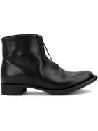 Cherevichkiotvichki Zip Front Ankle Boots - Black