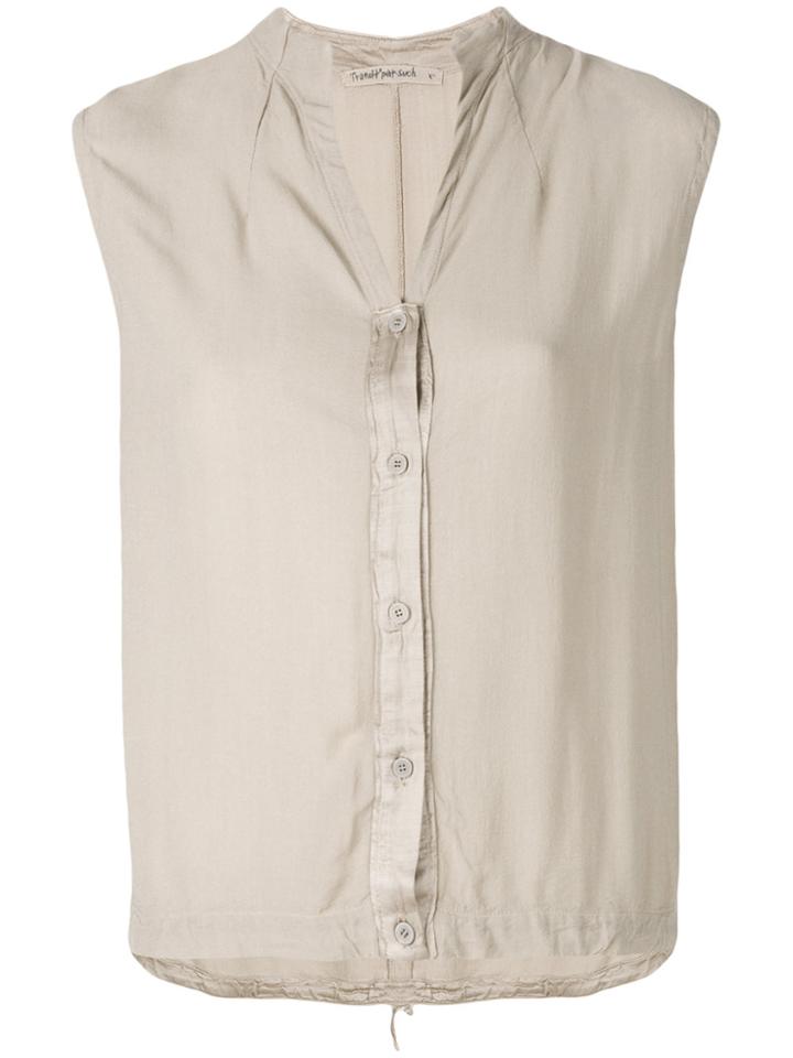 Transit Sleeveless Blouse - Nude & Neutrals