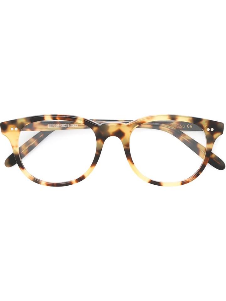 Cutler & Gross Round Shaped Sunglasses