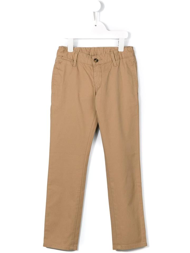 Hackett Kids Straight Leg Chinos, Boy's, Size: 9 Yrs, Nude/neutrals
