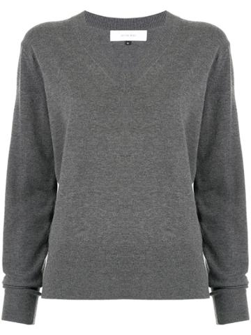 Le Ciel Bleu Knit Top - Grey