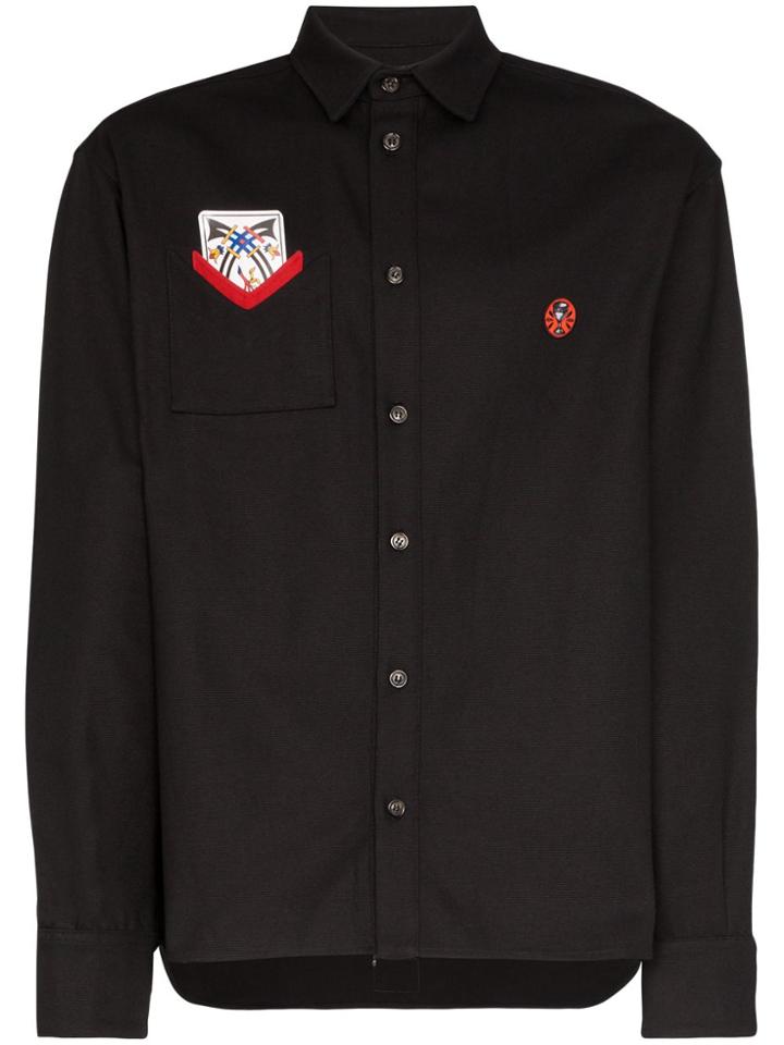 Boramy Viguier Bor Ctn Ls Sht Blk - Black