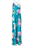 Olivia Von Halle Perminova Barbara Dress - Blue
