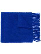 Forte Forte Knitted Scarf - Blue