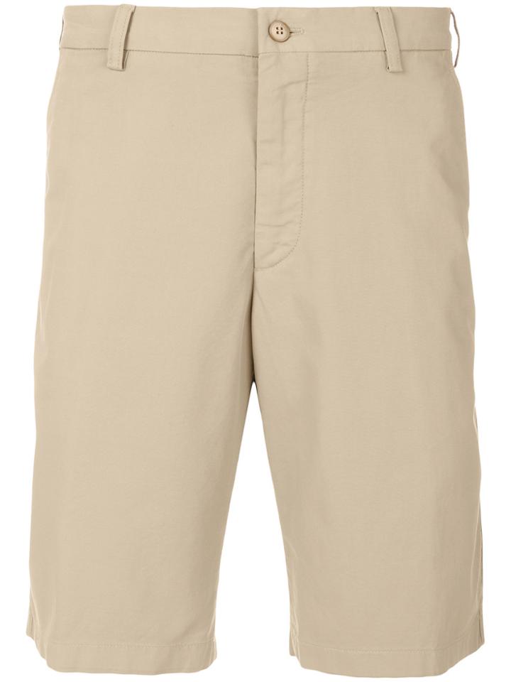 Loro Piana Straight-fit Shorts - Nude & Neutrals