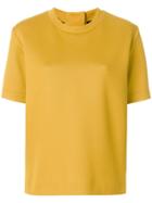 Marni Back Button T-shirt - Yellow & Orange