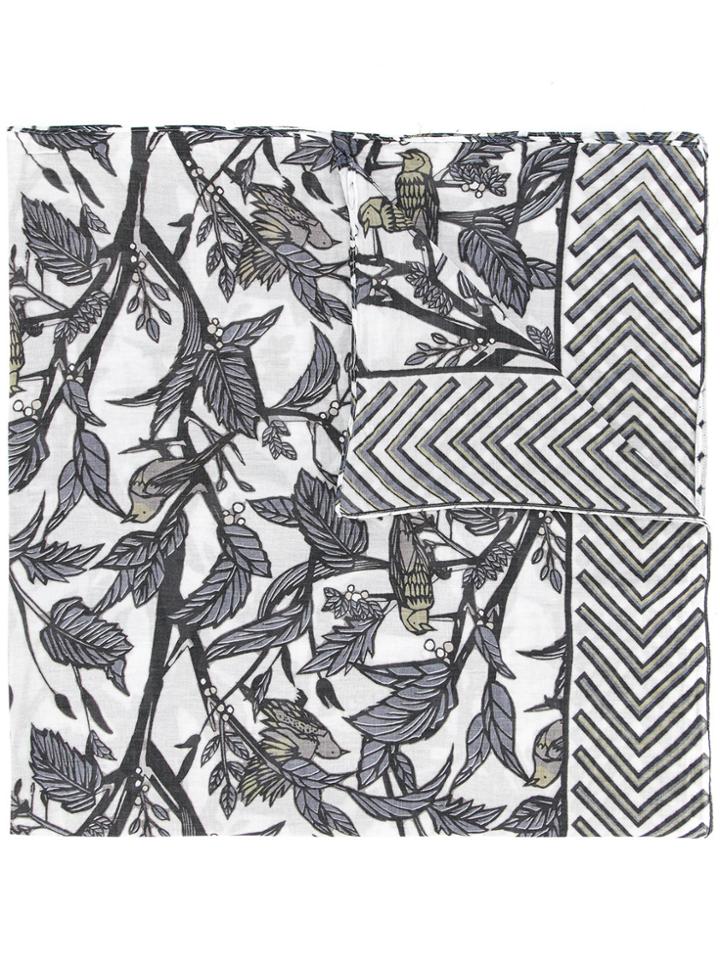 Yoshiokubo Dry Leaf Scarf - Grey