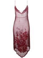 Dolce & Gabbana Vintage Strappy Dress - Red