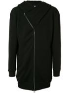 Private Stock Zipped Hooded Coat - Black