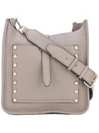 Rebecca Minkoff - Stud Detail Shoulder Bag - Women - Leather - One Size, Nude/neutrals, Leather