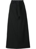 Protagonist Tailored Skirt, Women's, Size: 0, Black, Silk/spandex/elastane/virgin Wool