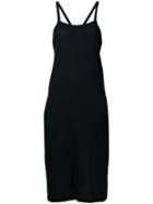 Bassike Jersey Slip Dress, Women's, Size: 10, Black, Organic Cotton