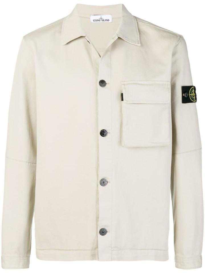 Stone Island Denim Jacket - Nude & Neutrals
