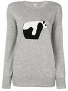 Loewe - Panda Sweater - Women - Wool - S, Grey, Wool